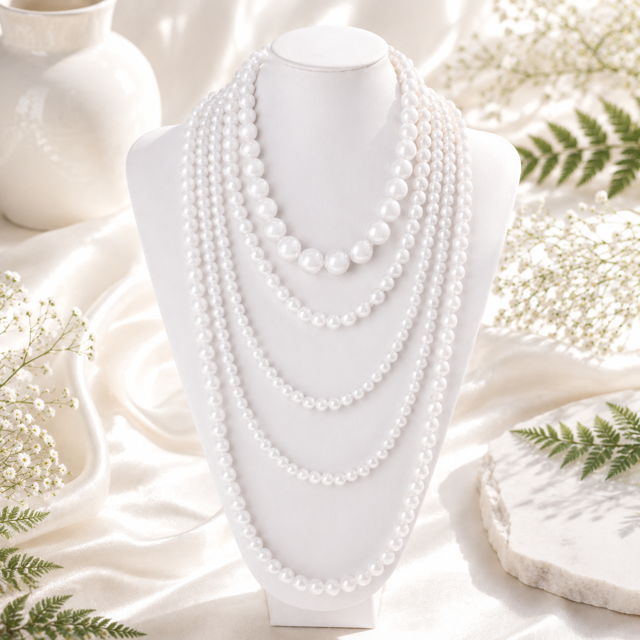 Pearl Prestige Necklace - 4 colors - Hello Baabs