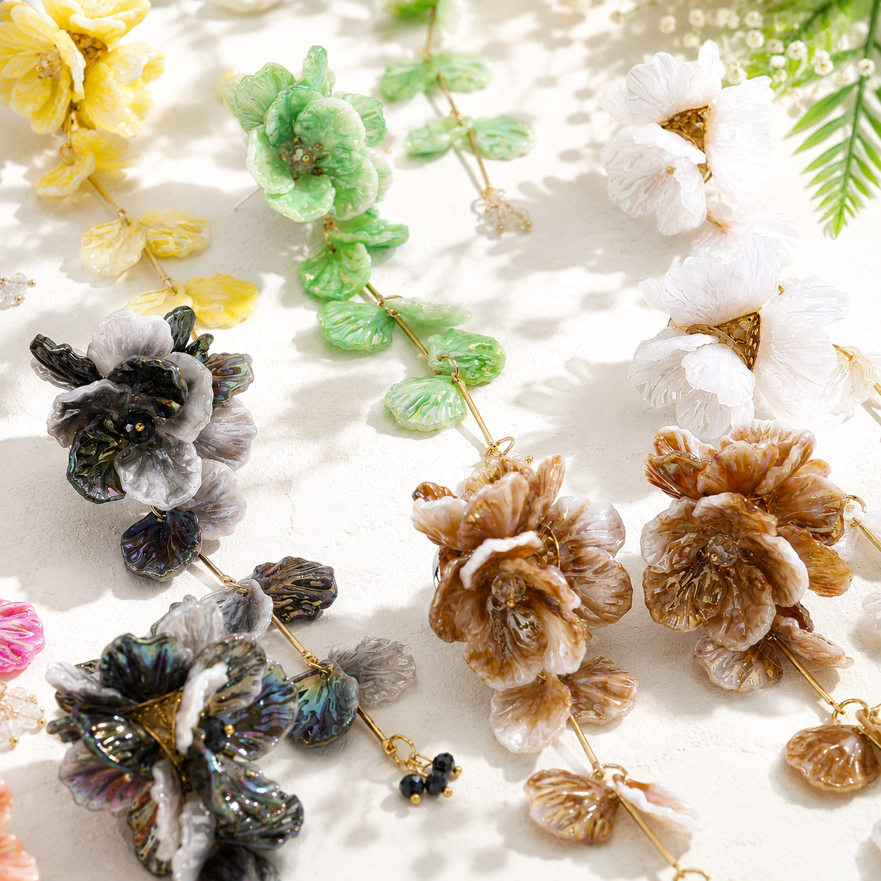 Petal Breeze Earrings - 8 colors - Hello Baabs