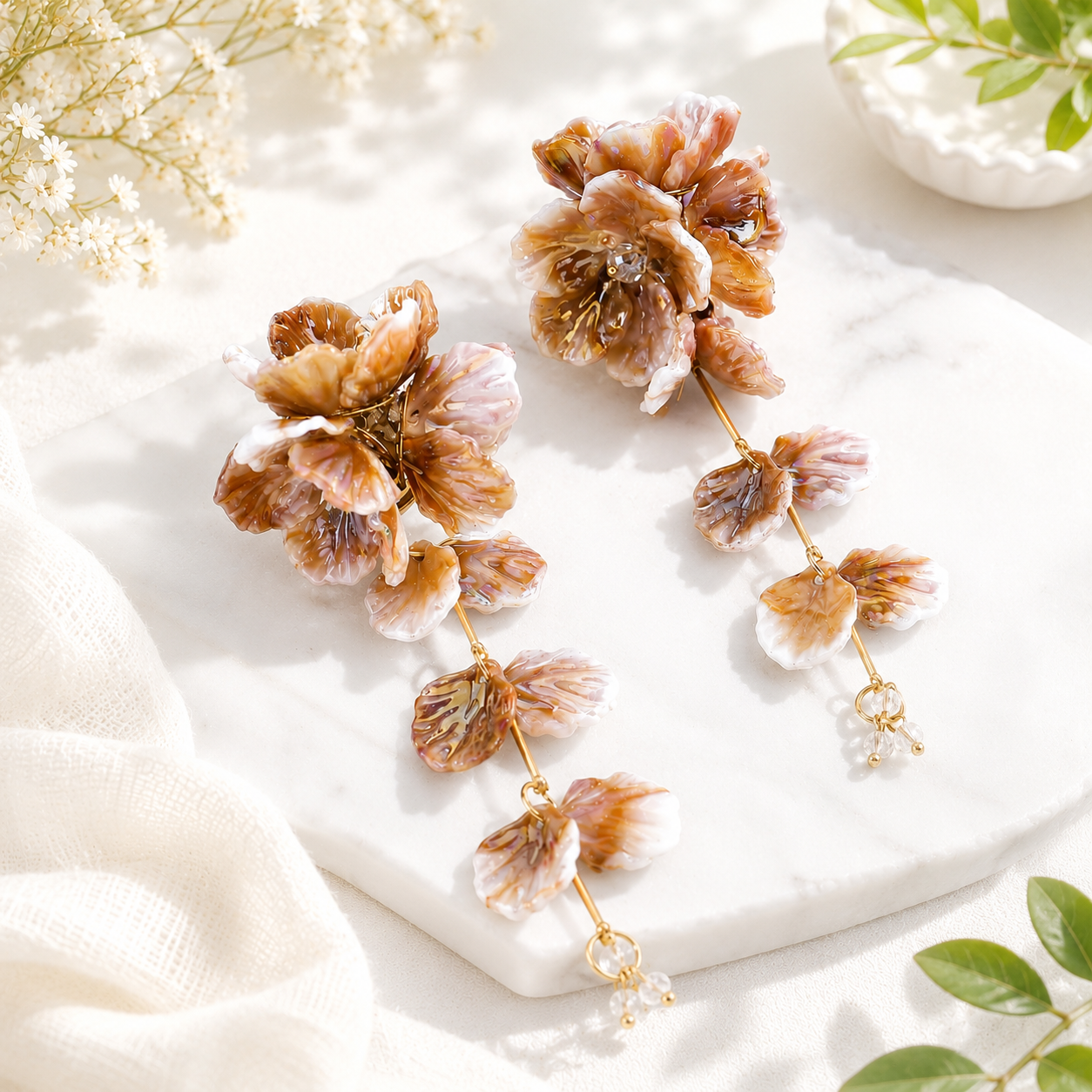 Petal Breeze Earrings - 8 colors - Hello Baabs