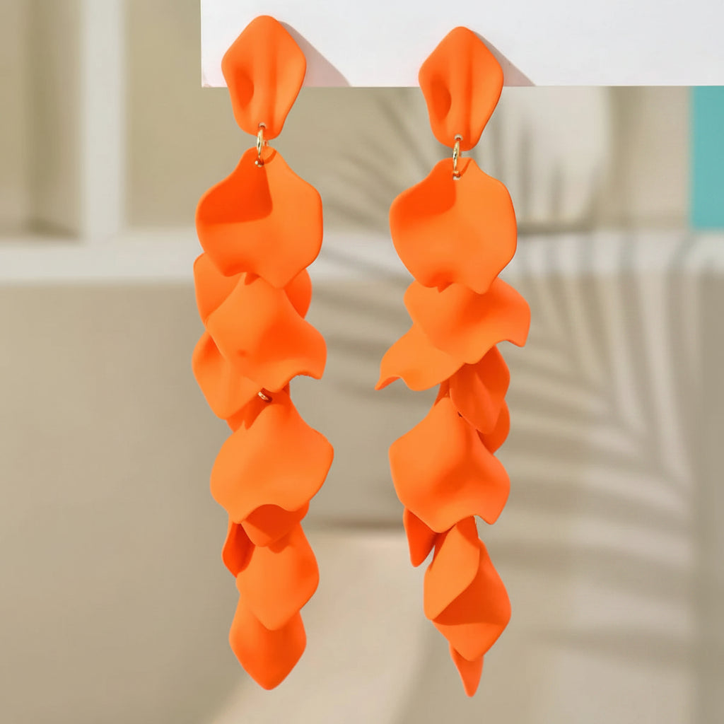Petal Parade Earrings - 6 color variants - Hello Baabs