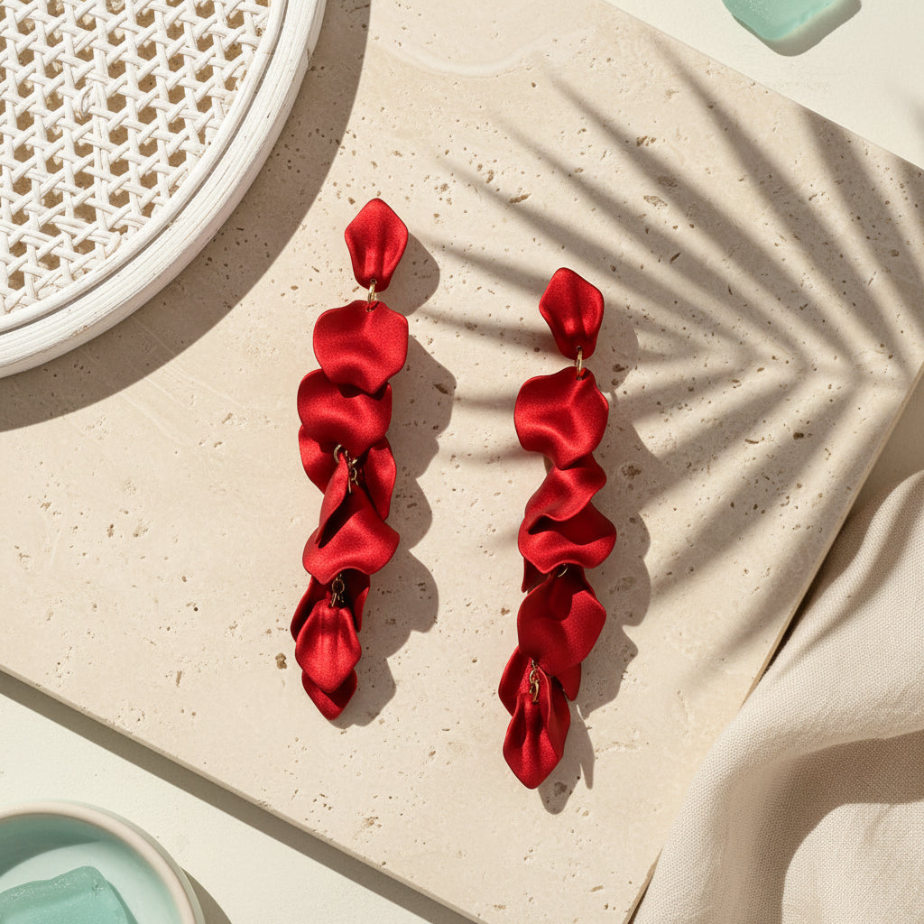 Petal Parade Earrings - 6 color variants - Hello Baabs