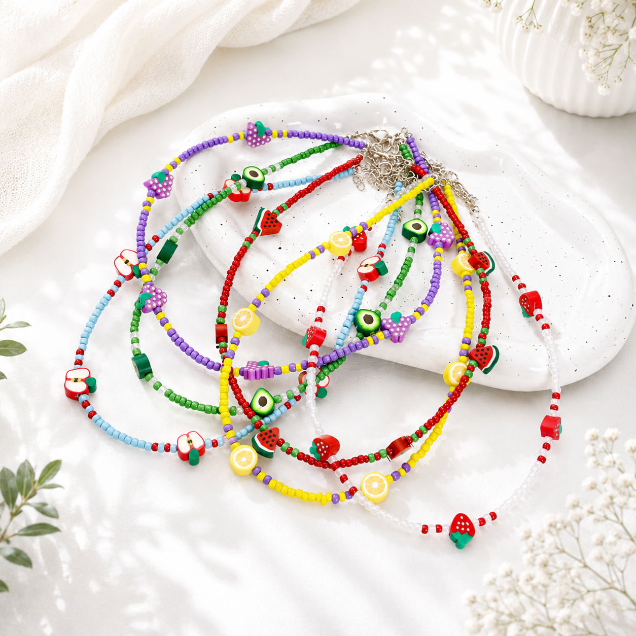Picnic Party Necklace - 5 variants - Hello Baabs