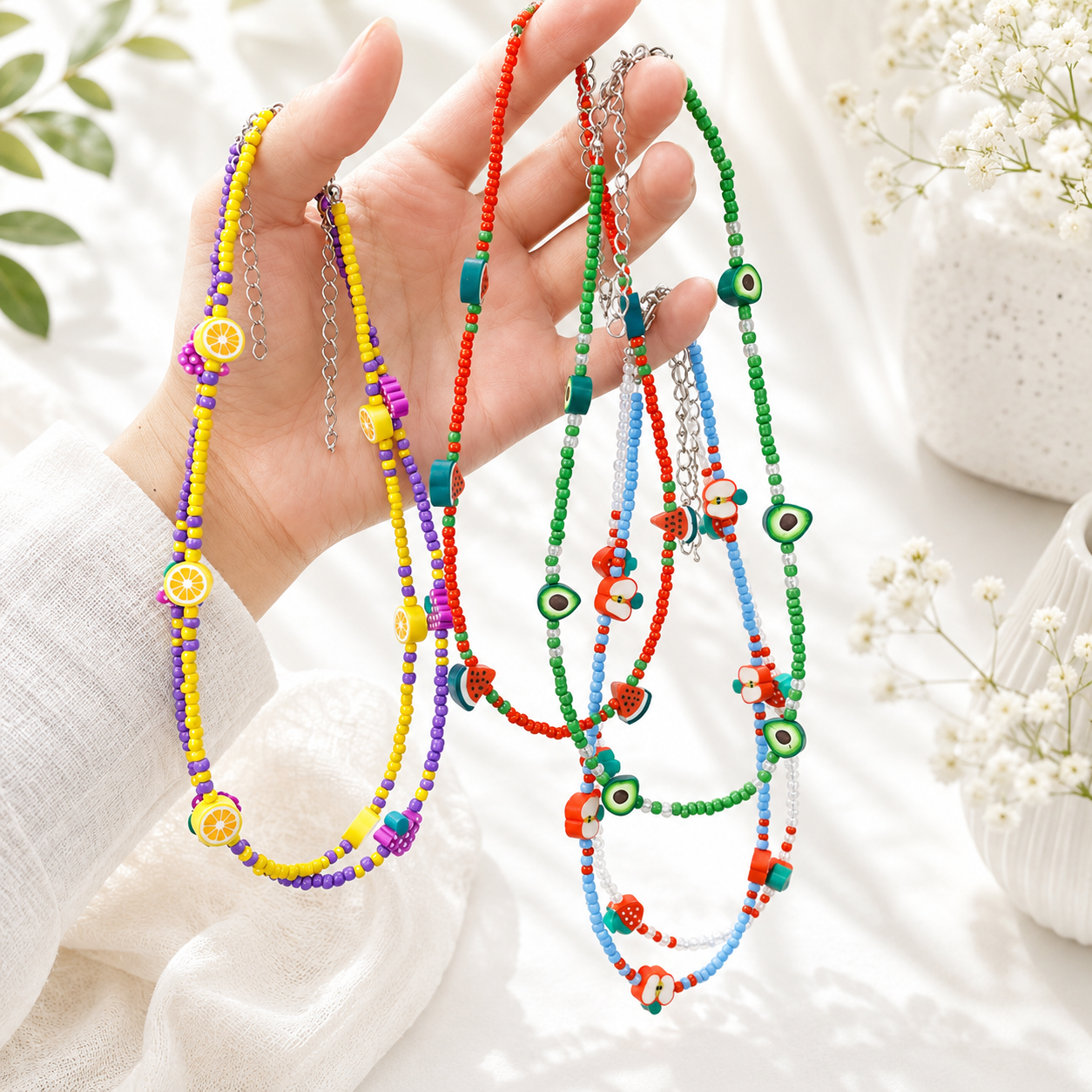 Picnic Party Necklace - 5 variants - Hello Baabs