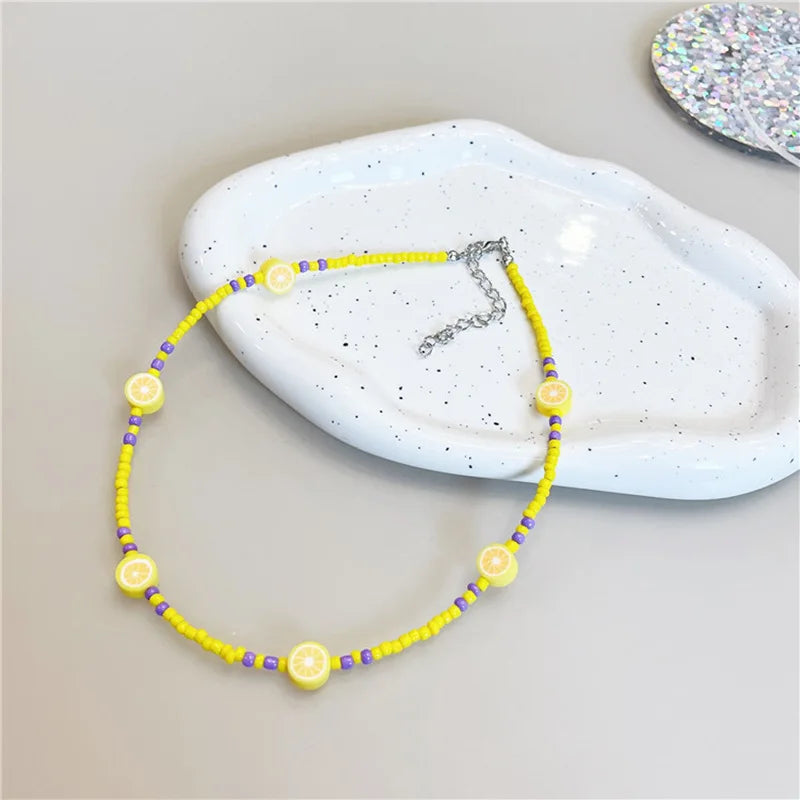 Picnic Party Necklace - 5 variants - Hello Baabs LLC 