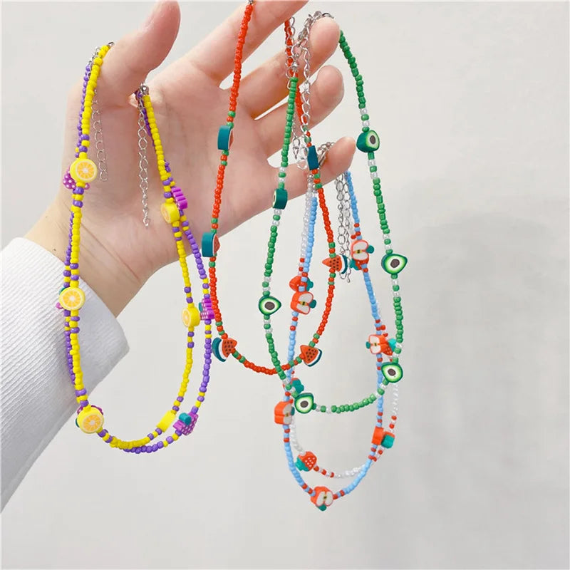 Picnic Party Necklace - 5 variants - Hello Baabs LLC 