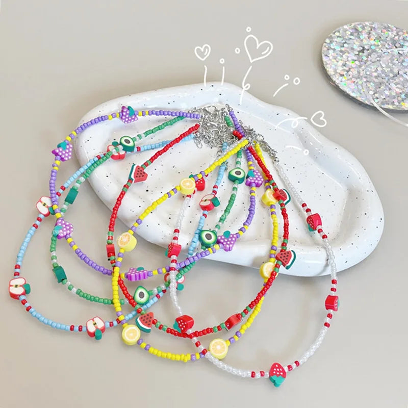 Picnic Party Necklace - 5 variants - Hello Baabs LLC 
