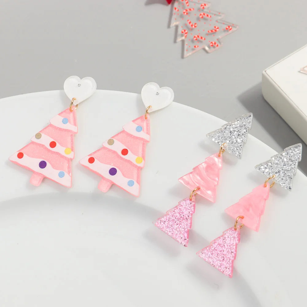 Pine Sparkle Earrings - 3 variants - Hello Baabs