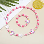 Playful Patterned Friends Necklace & Bracelet Set - 16 variants - Hello Baabs LLC 