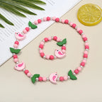 Playful Patterned Friends Necklace & Bracelet Set - 16 variants - Hello Baabs LLC 