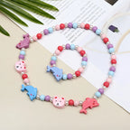 Playful Patterned Friends Necklace & Bracelet Set - 16 variants - Hello Baabs LLC 