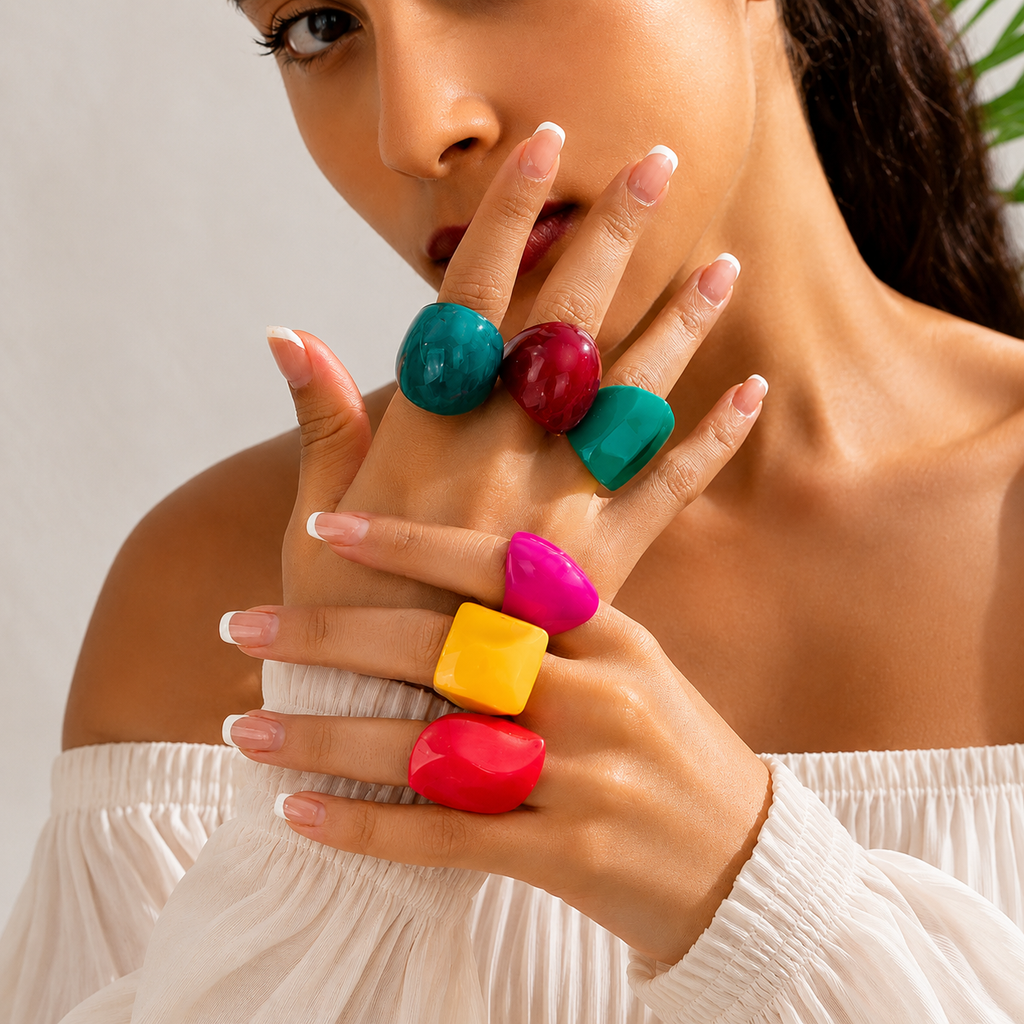 Playtone Party Ring 6pc Set (size 6) - Hello Baabs