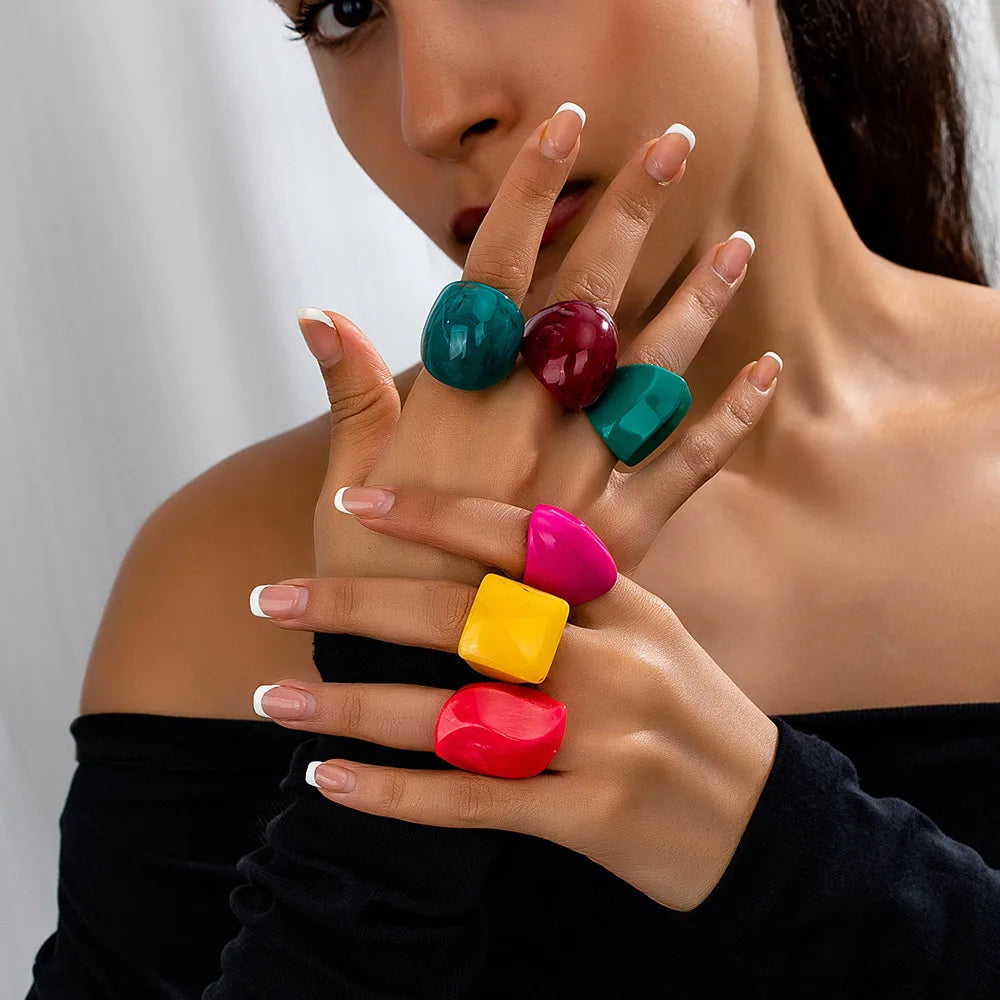 Playtone Party Ring Set (size 6) - 6 pc set - hello baabs 