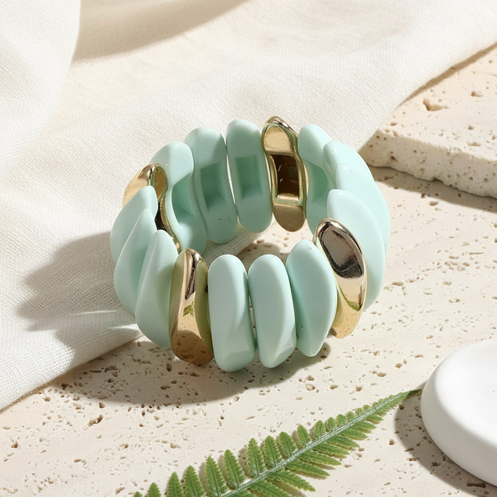Polished Pop Bracelet - 11 colors - Hello Baabs