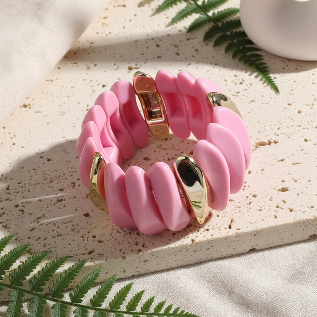 Polished Pop Bracelet - 11 colors - Hello Baabs