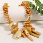 Polychrome Statement Necklace - 3 colors - Hello Baabs LLC 