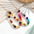 Pop Art Bead Choker - 6 colors - Hello Baabs