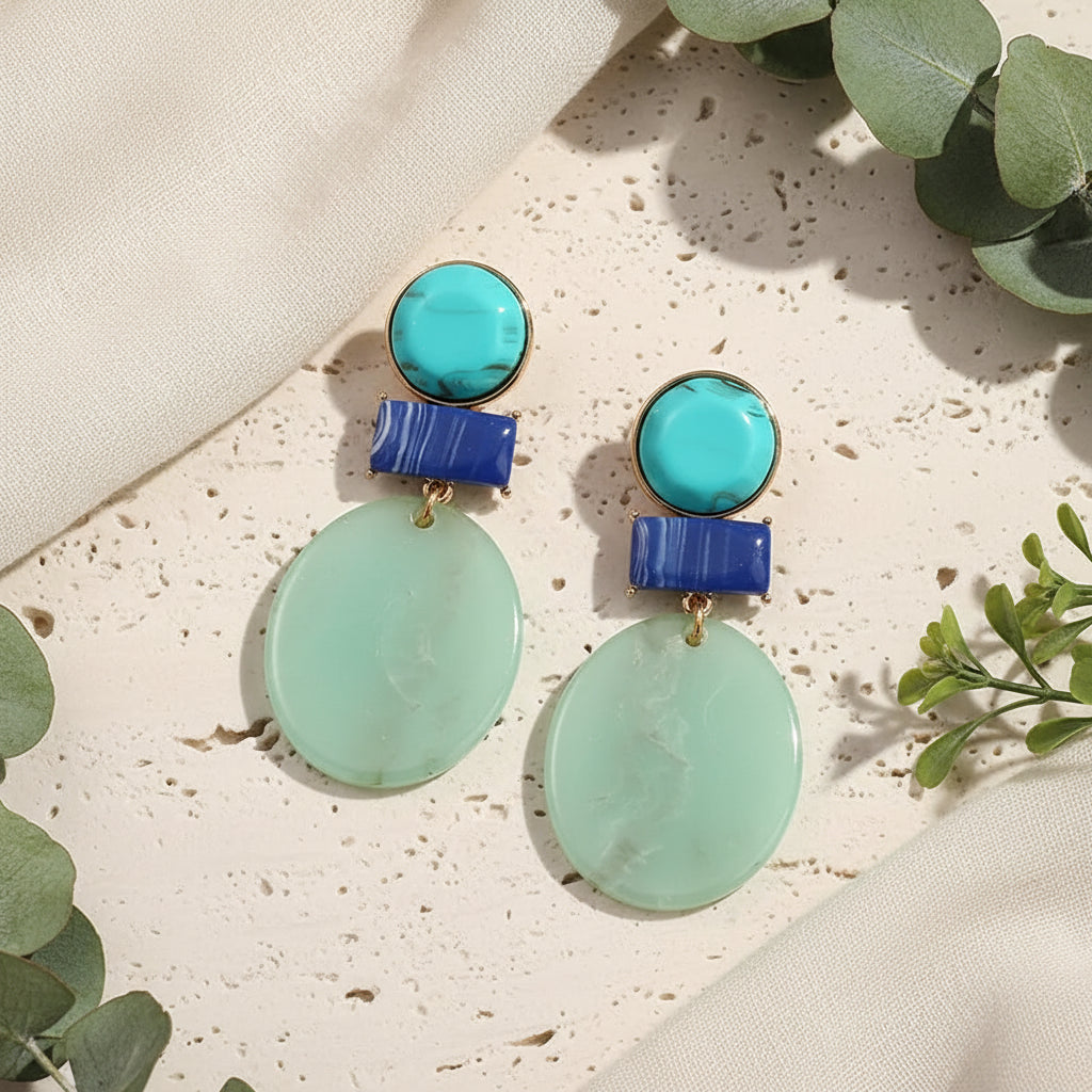 Pop Drop Earrings - 5 colors - Hello Baabs