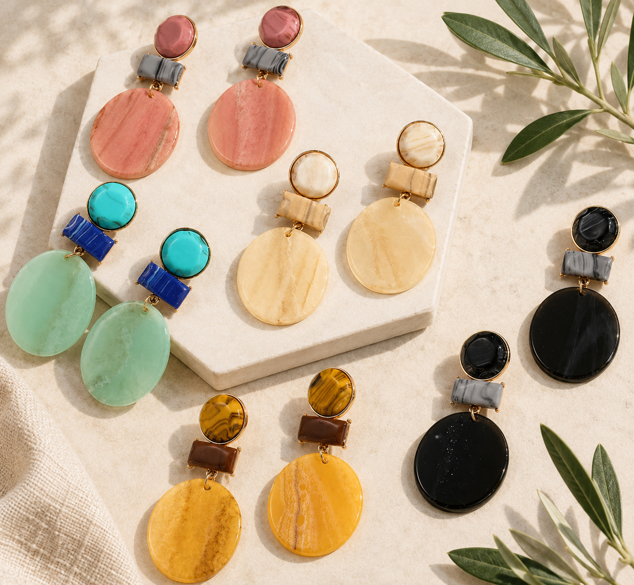 Pop Drop Earrings - 5 colors - Hello Baabs