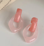 Prism Loop Earrings - 7 color variants - hello baabs 