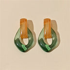 Prism Loop Earrings - 7 color variants - hello baabs 
