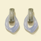 Prism Loop Earrings - 7 color variants - hello baabs 
