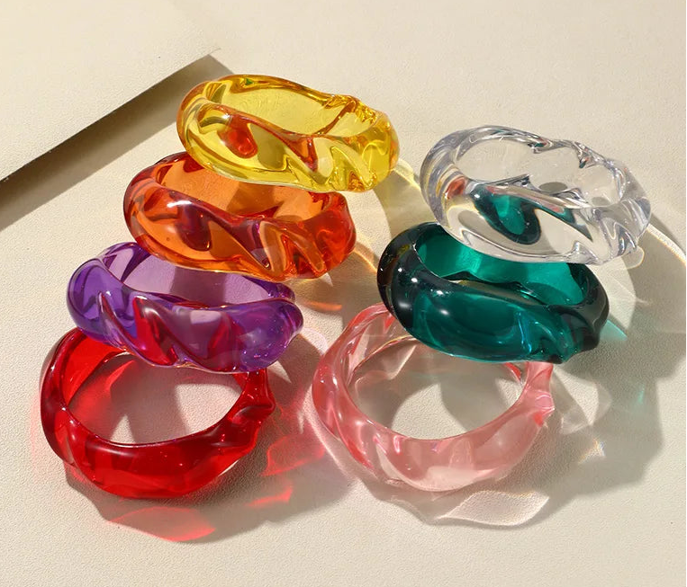 Prism Pulse Bangle (2.67" diameter) - 7 colors - Hello Baabs LLC 