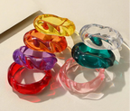 Prism Pulse Bangle (2.67" diameter) - 7 colors - hello baabs 