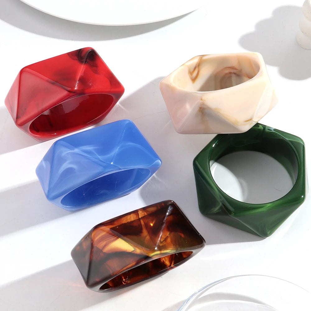 Prism Riot Bangle (2.60" diameter) - 7 colors - Hello Baabs LLC 