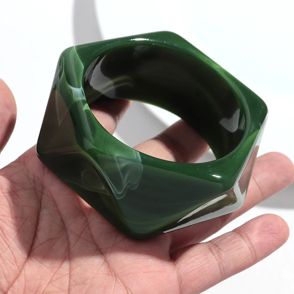 Prism Riot Bangle (2.60" diameter) - 7 colors - Hello Baabs LLC 