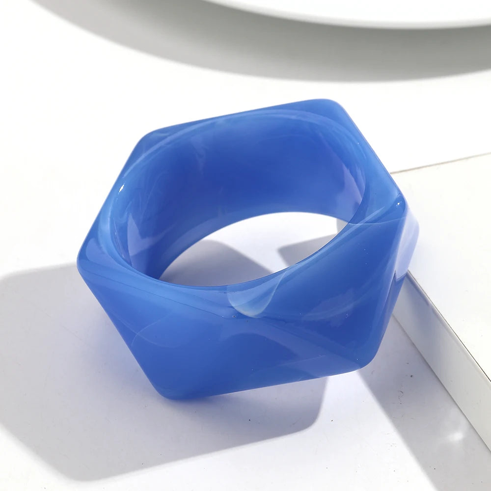 Prism Riot Bangle (2.60" diameter) - 7 colors - Hello Baabs LLC 