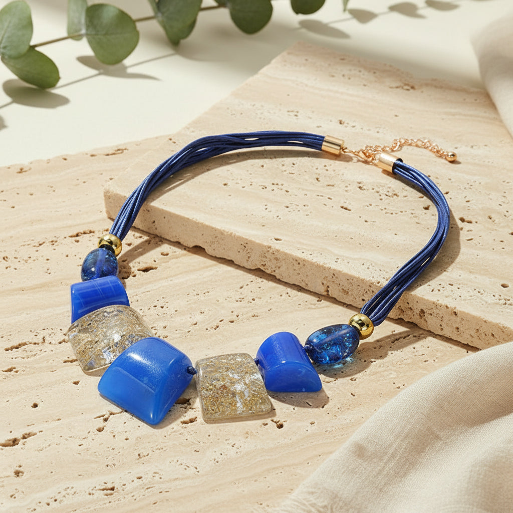 Punchline Rope Necklace - 8 colors - Hello Baabs
