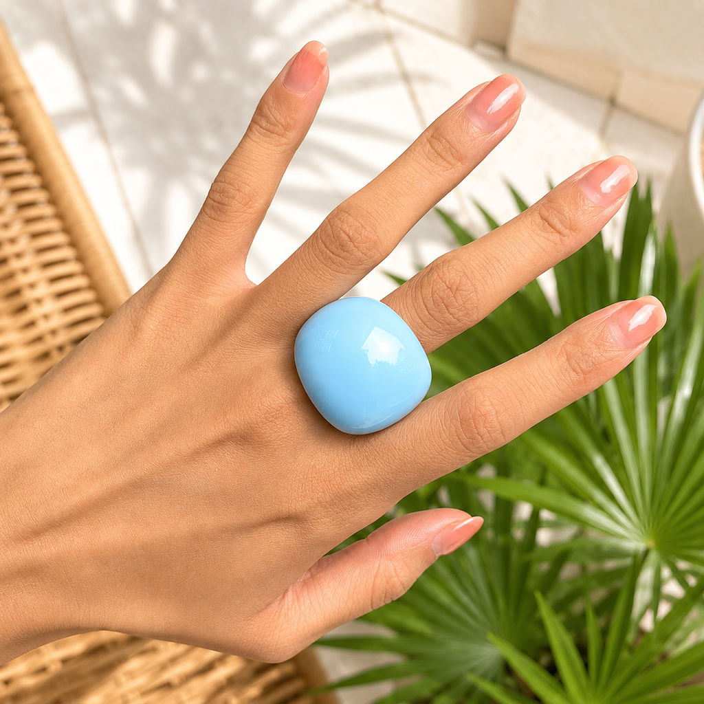 Punk Pop Ring (size 8) - 6 colors - Hello Baabs