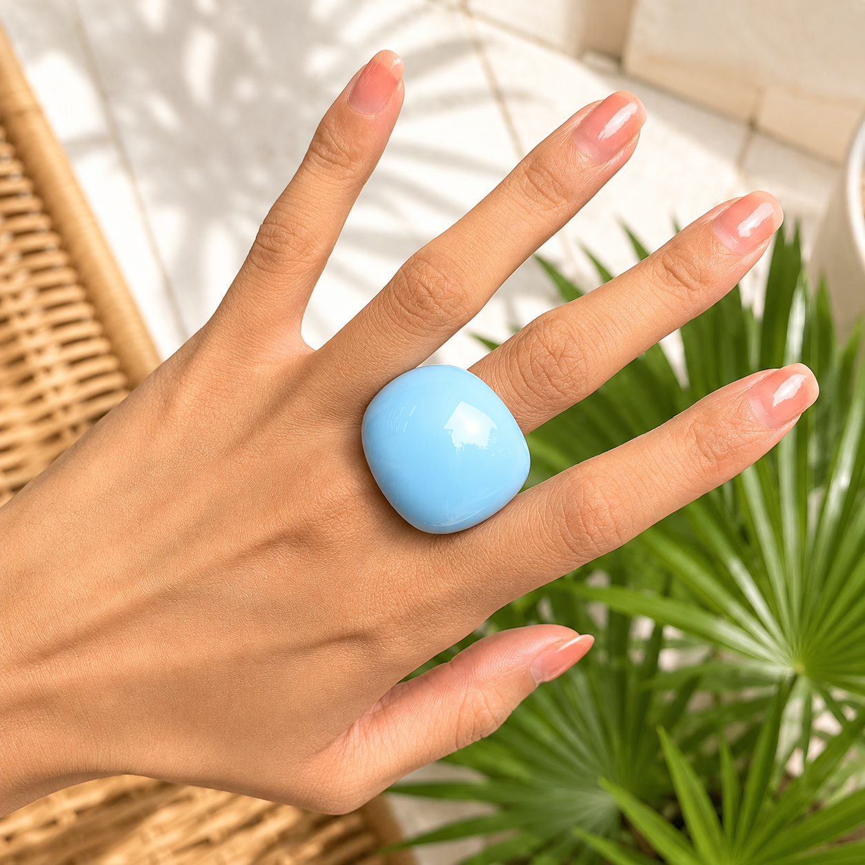 Punk Pop Ring (size 8) - 6 colors - Hello Baabs