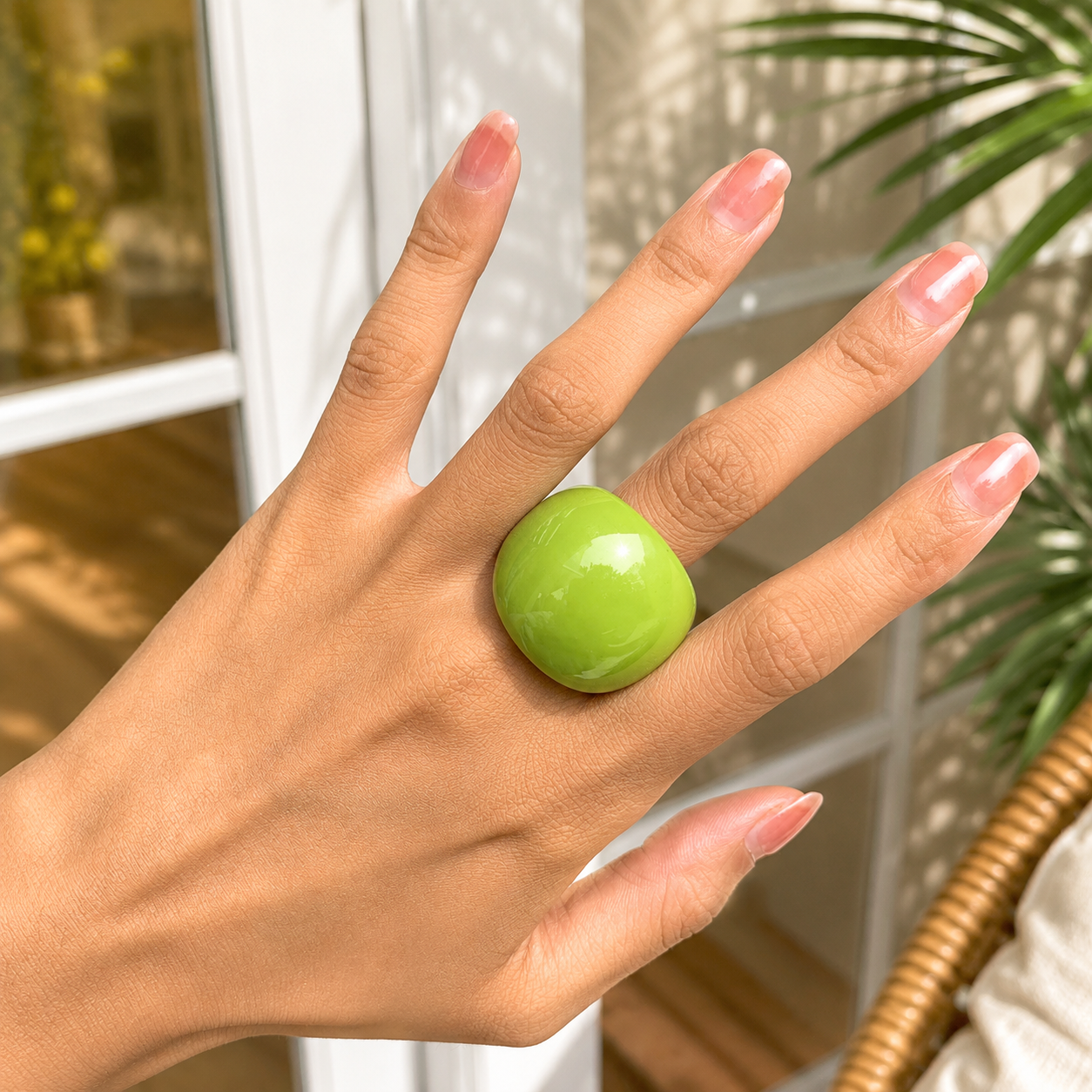 Punk Pop Ring (size 8) - 6 colors - Hello Baabs