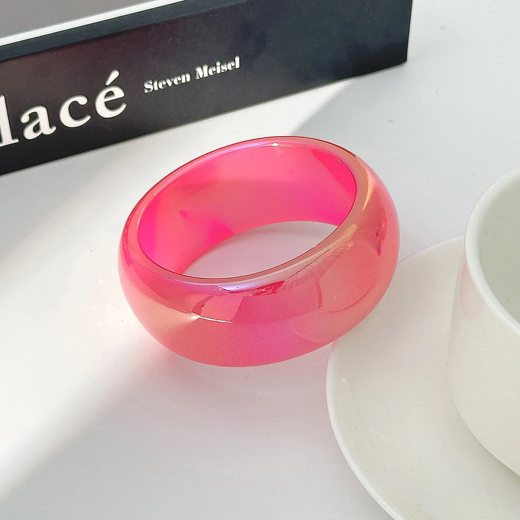 Punk Prism Bangle (2.55" diameter) - 7 colors - Hello Baabs LLC 