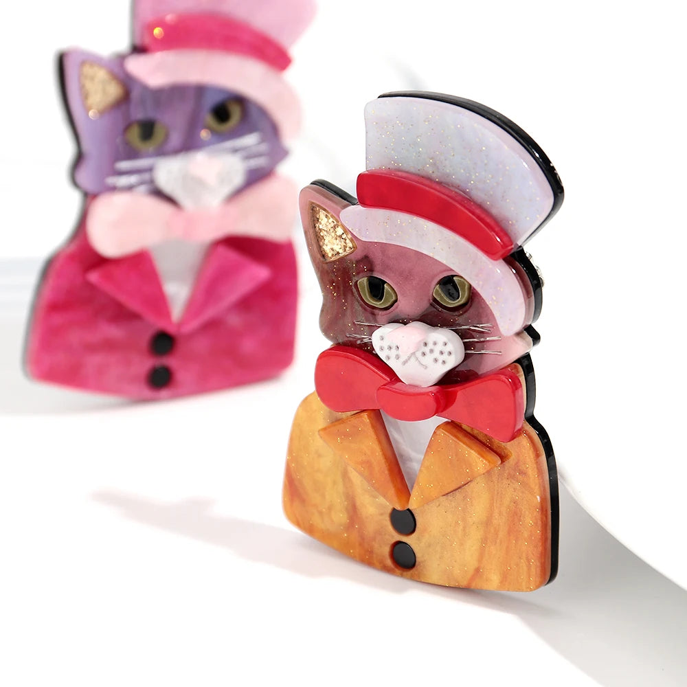 Purrfectly Posh Pin - 3 colors - Hello Baabs
