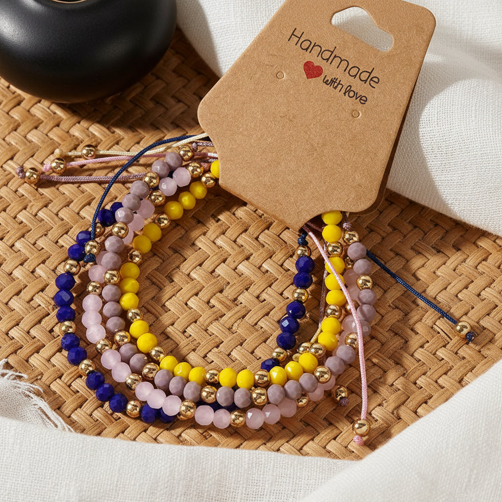 Radiant Bonds Adjustable Bracelet Set - 11 variants - Hello Baabs