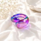 Radiant Loop Ring (size 7) - 9 colors - Hello Baabs