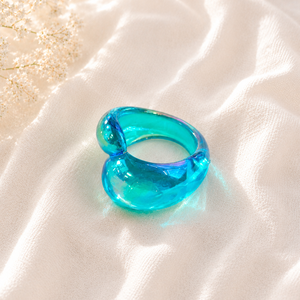 Radiant Loop Ring (size 7) - 9 colors - Hello Baabs
