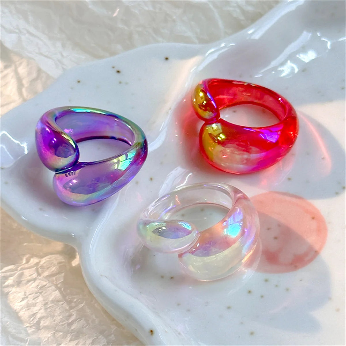 Radiant Loop Ring (size 7) - 9 colors - Hello Baabs LLC 