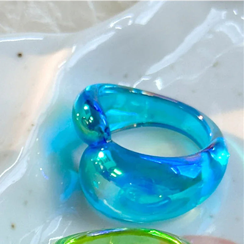 Radiant Loop Ring (size 7) - 9 colors - Hello Baabs LLC 