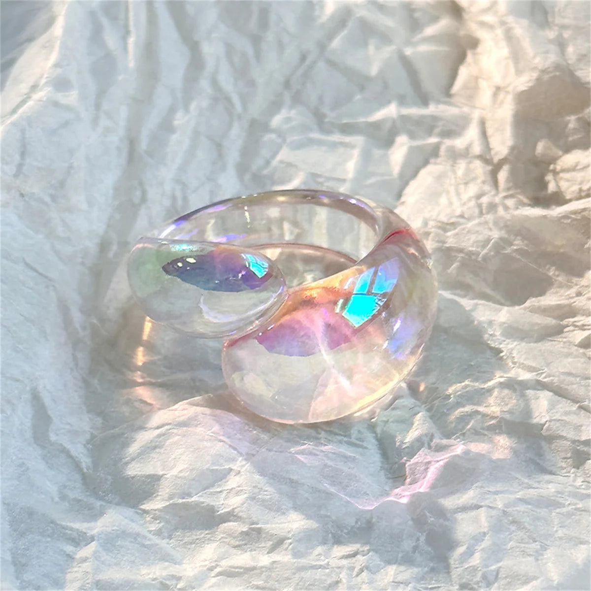 Radiant Loop Ring (size 7) - 9 colors - Hello Baabs LLC 