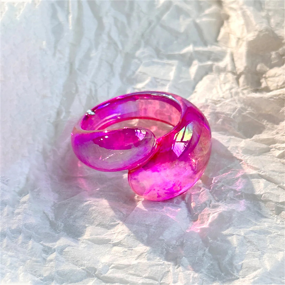 Radiant Loop Ring (size 7) - 9 colors - Hello Baabs LLC 