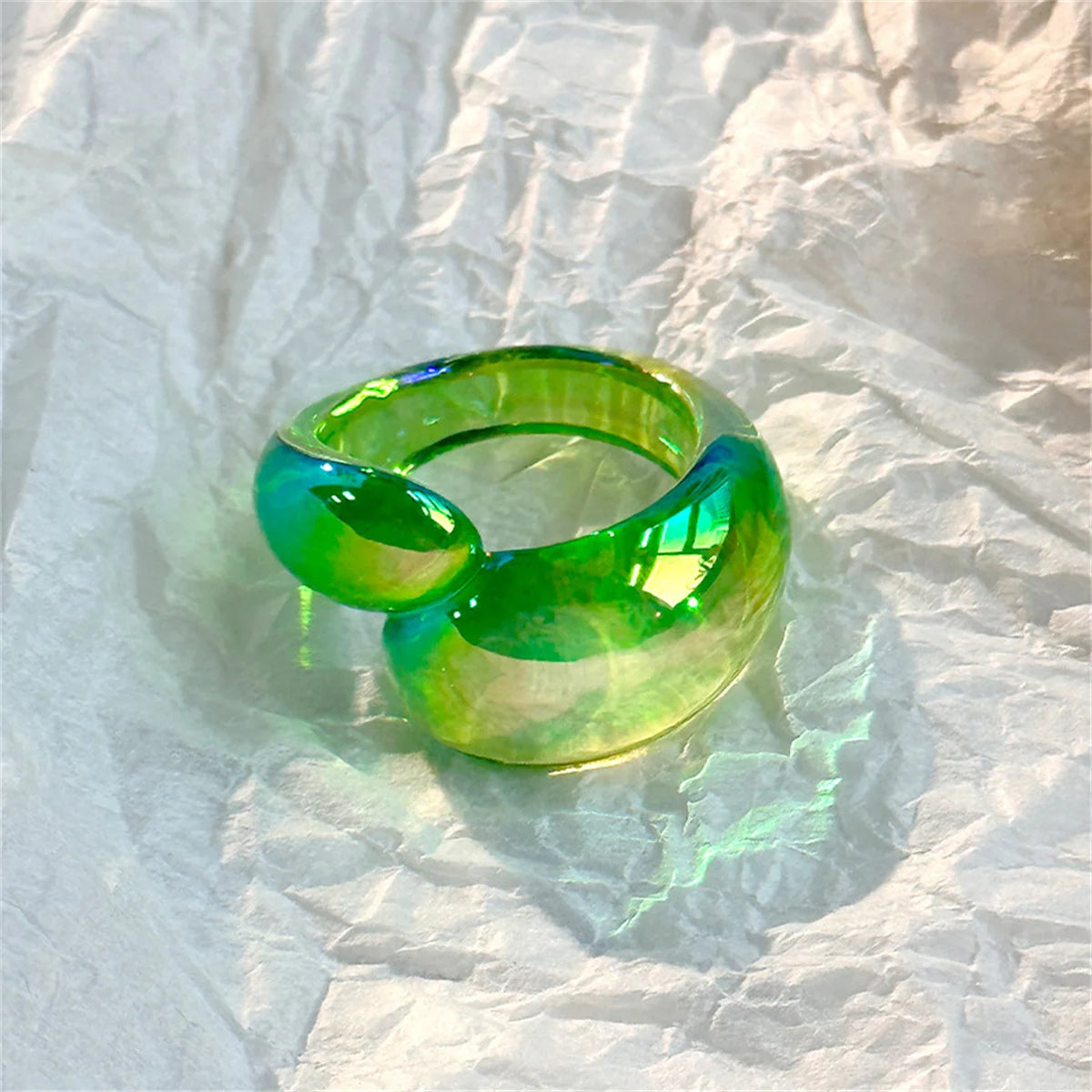 Radiant Loop Ring (size 7) - 9 colors - Hello Baabs LLC 