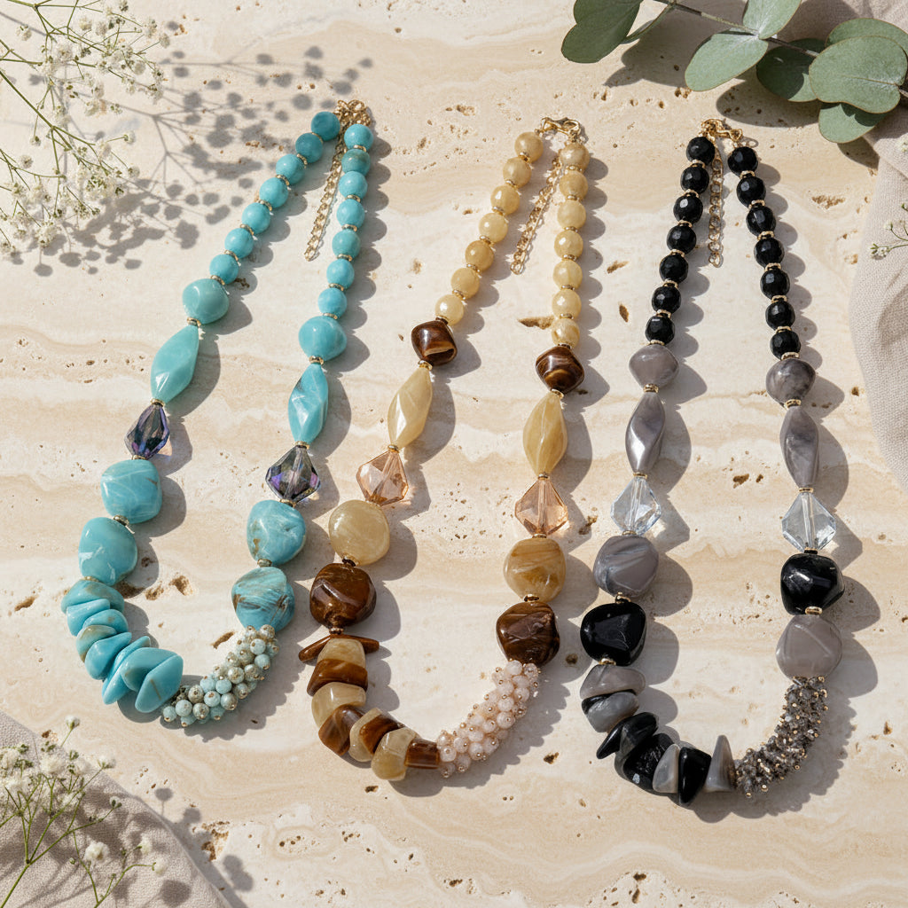 Radiant Pulse Necklace- 3 colors - Hello Baabs