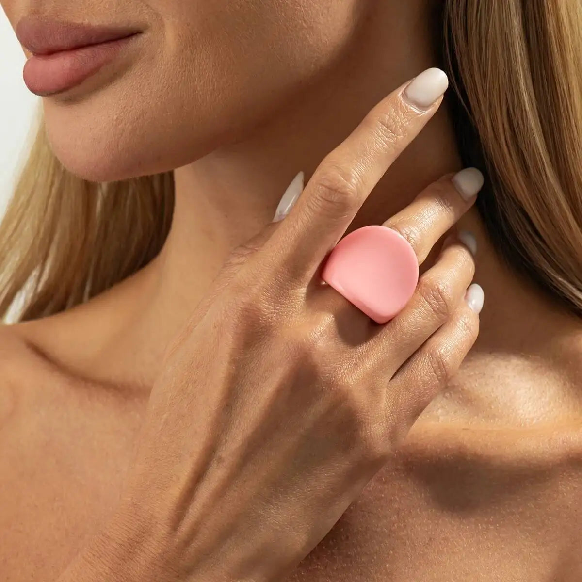 Rainbow Edge Ring (size 6) - 7 colors - Hello Baabs LLC 