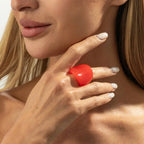 Rainbow Edge Ring (size 6) - 7 colors - Hello Baabs LLC 
