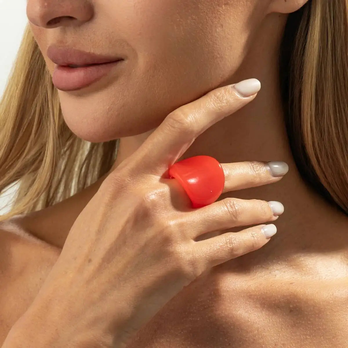 Rainbow Edge Ring (size 6) - 7 colors - Hello Baabs LLC 