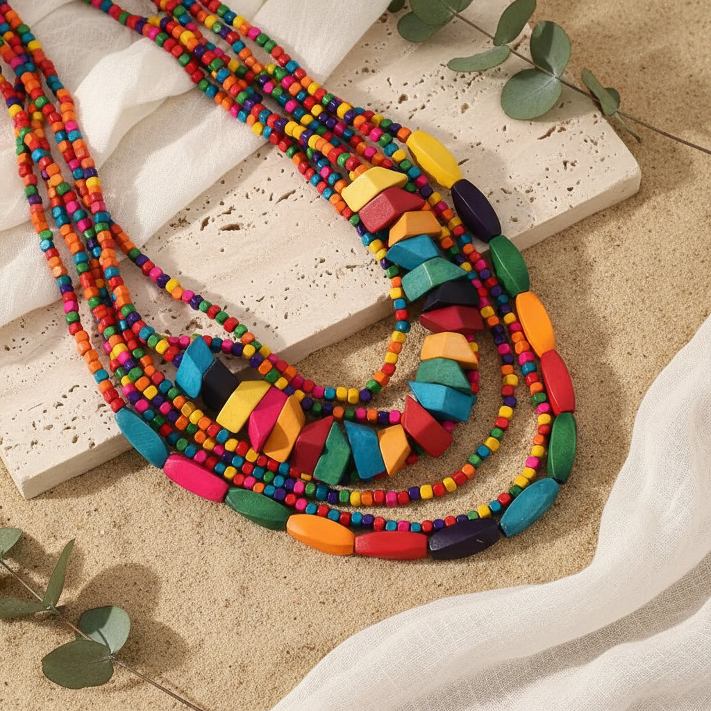Rainbow Roots Necklace - Hello Baabs
