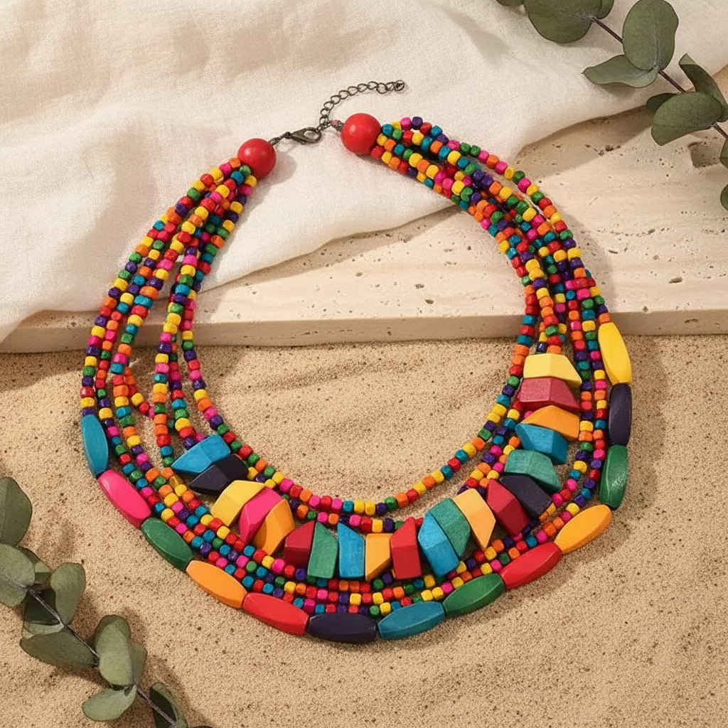 Rainbow Roots Necklace - Hello Baabs